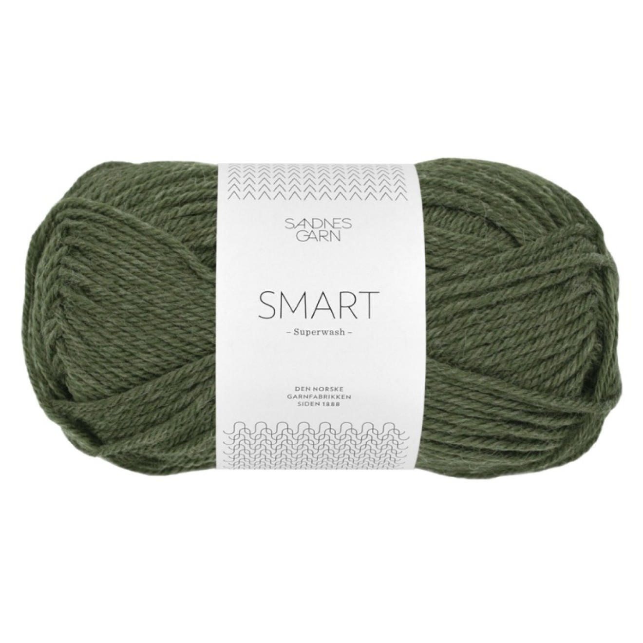 Sandnes Garn Smart colour 9572 dark green mottled