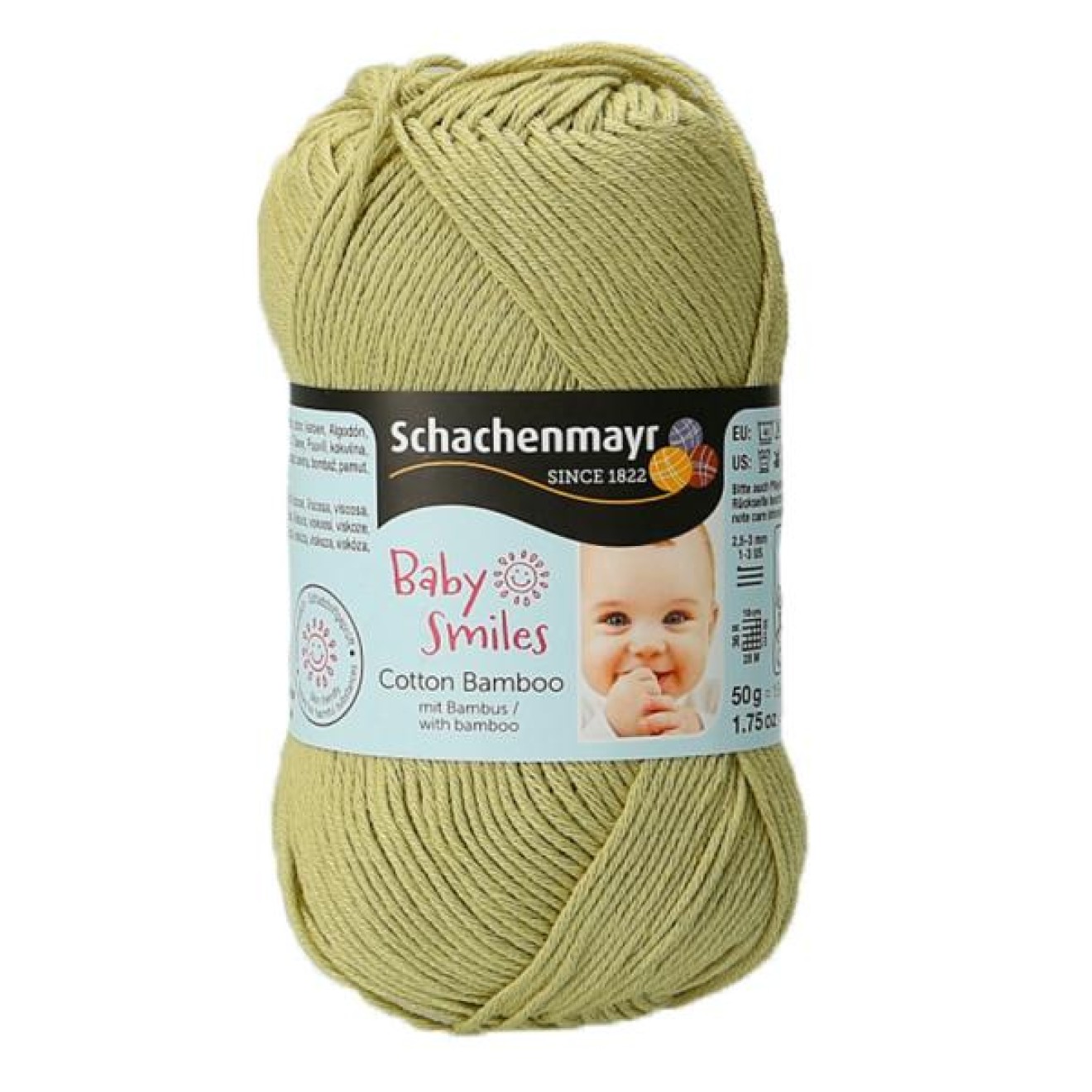 Schachenmayr Baby Smiles Cotton Bamboo colour 01075 grashüpfer