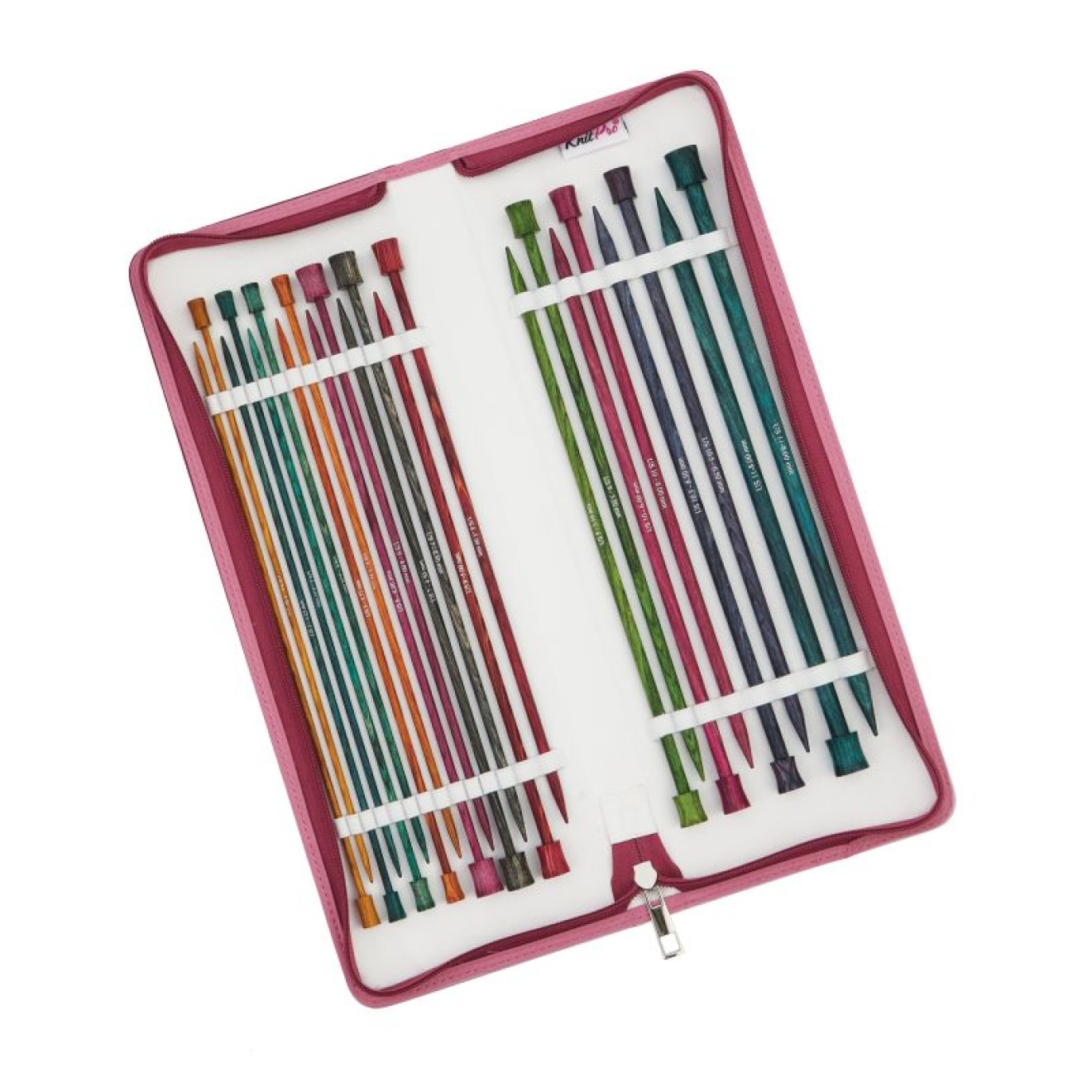 KnitPro Jackenstricknadeln Dreamz Holz, 25 cm, 3,00 - 8,00 mm 3,00 - 8,00 mm / 15 cm