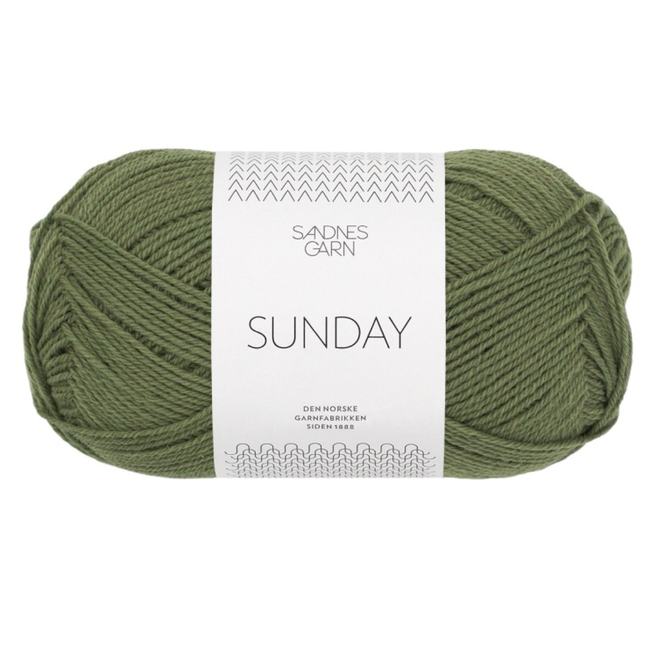 Sandnes Garn Sunday colour 9062 olive green