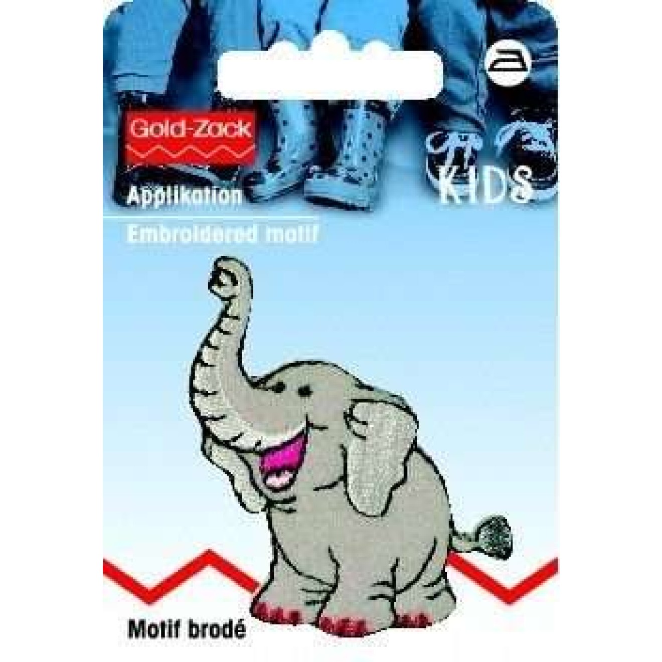 Prym Applikationen - Kids and Hits - aufbügelbar ca. 3,0x4,0 cm / farbig