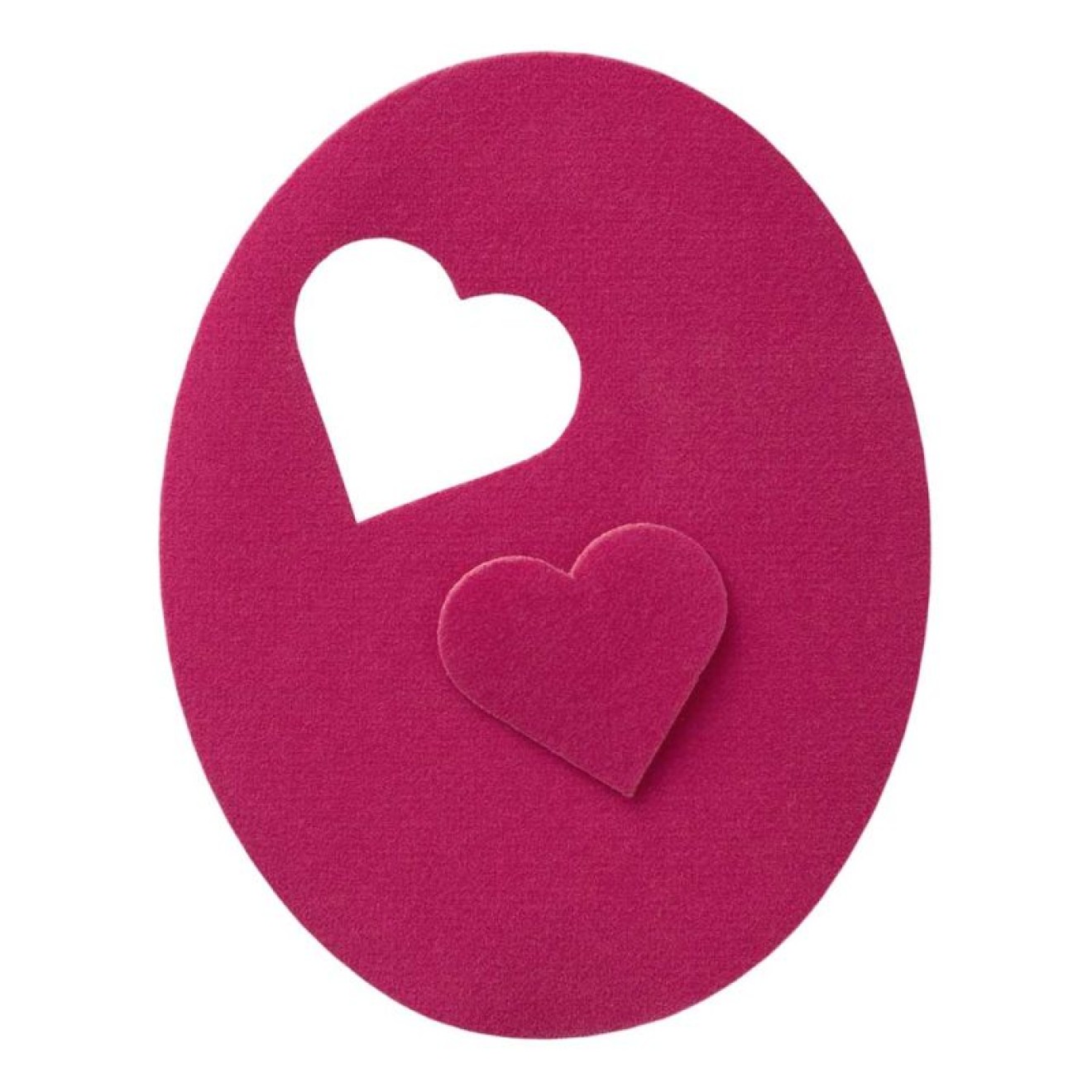 Mono-Quick iron-on patches colour pink
