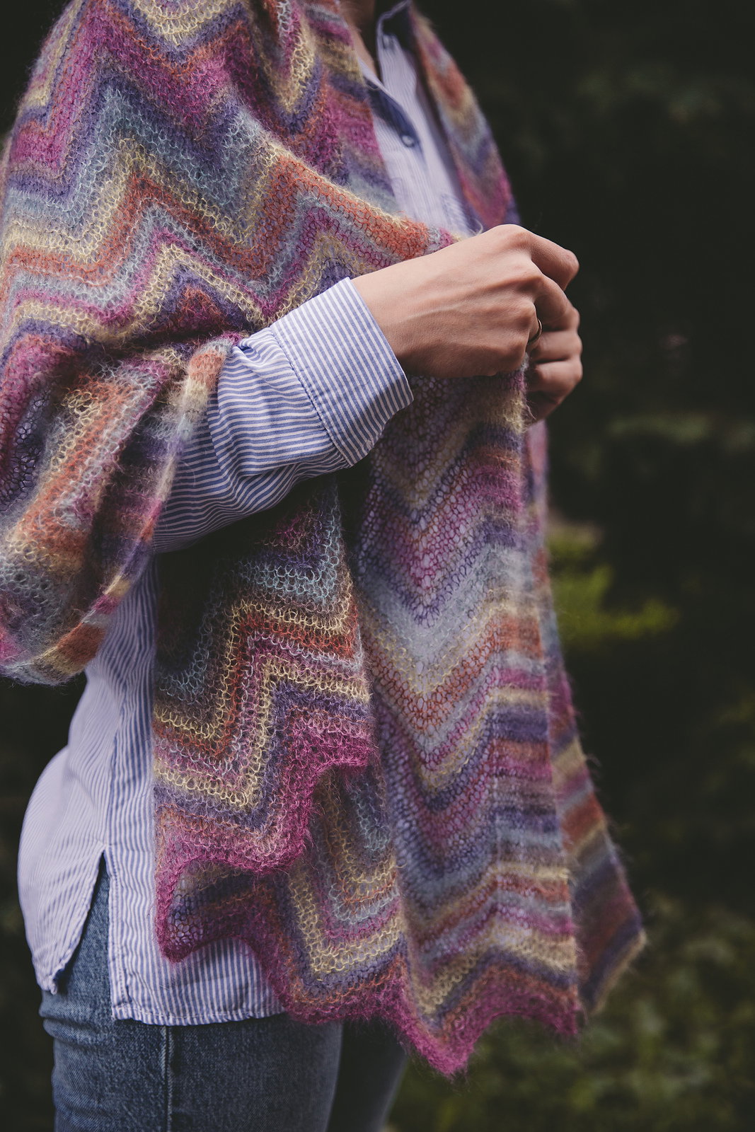 Châle Zig Zag – modèle de tricot, photo 3