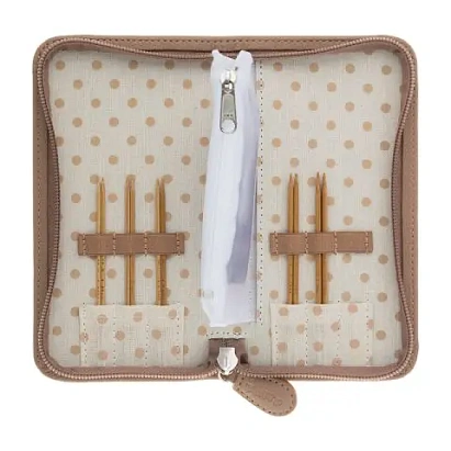 Tulip CarryC set pour aiguilles circulaires interchangeables en bambou de petit diamètre – 2,00–3,00 mm