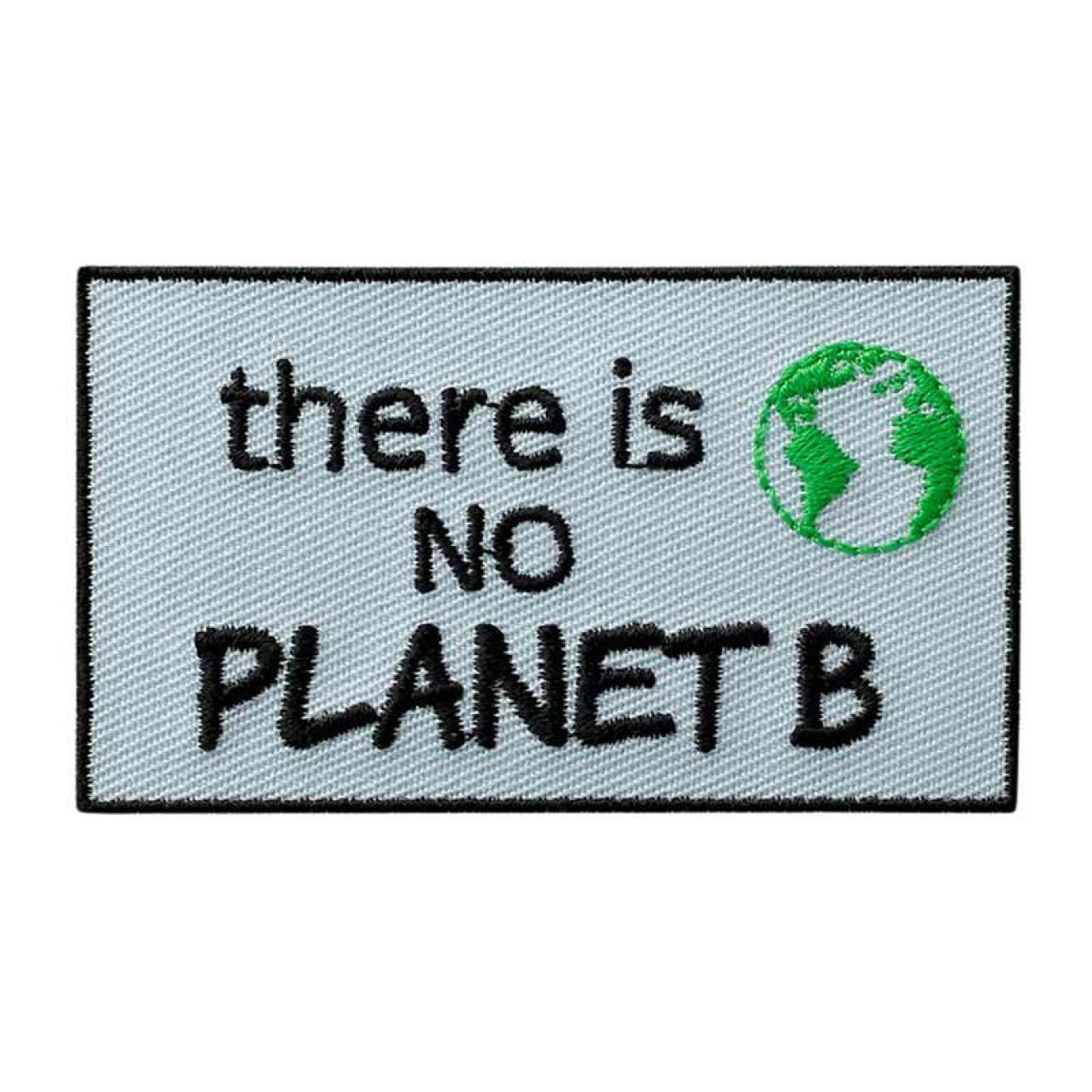 Mono-Quick Applikationen - Teens and Jeans - aufbügelbar Farbe Recycl-Patch No Planet B
