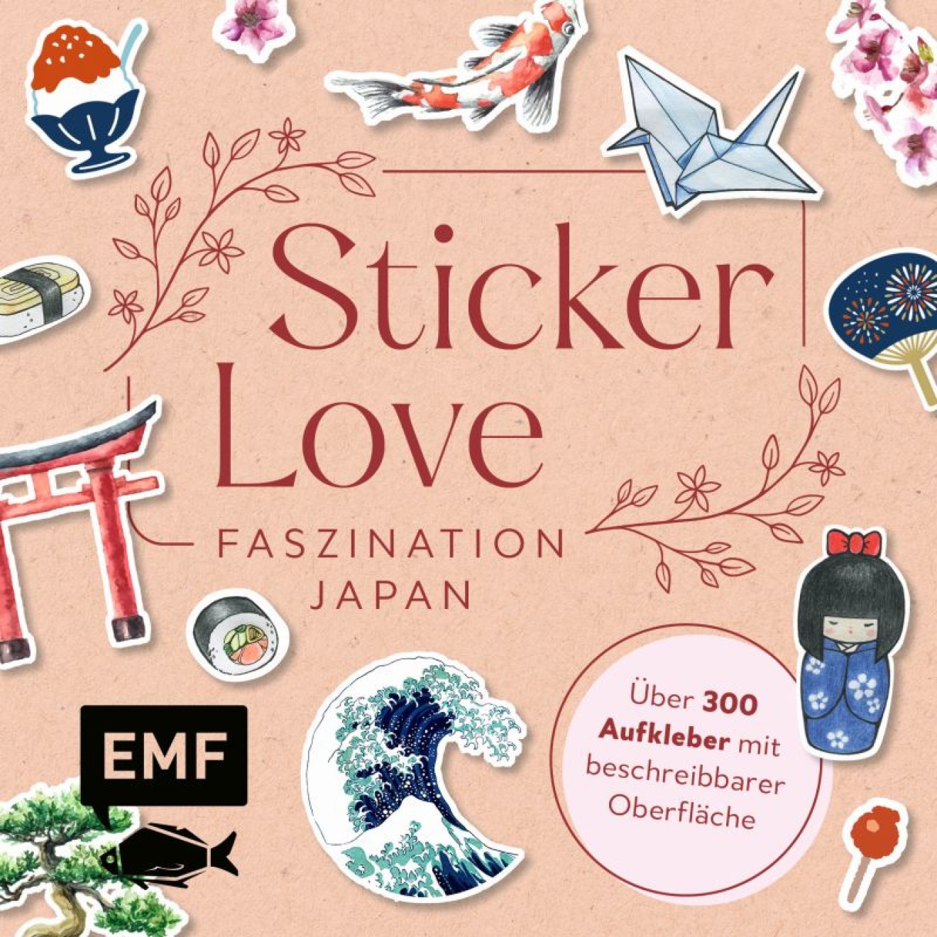 EMF Sticker Love - Kawaii Christmas 1 St.