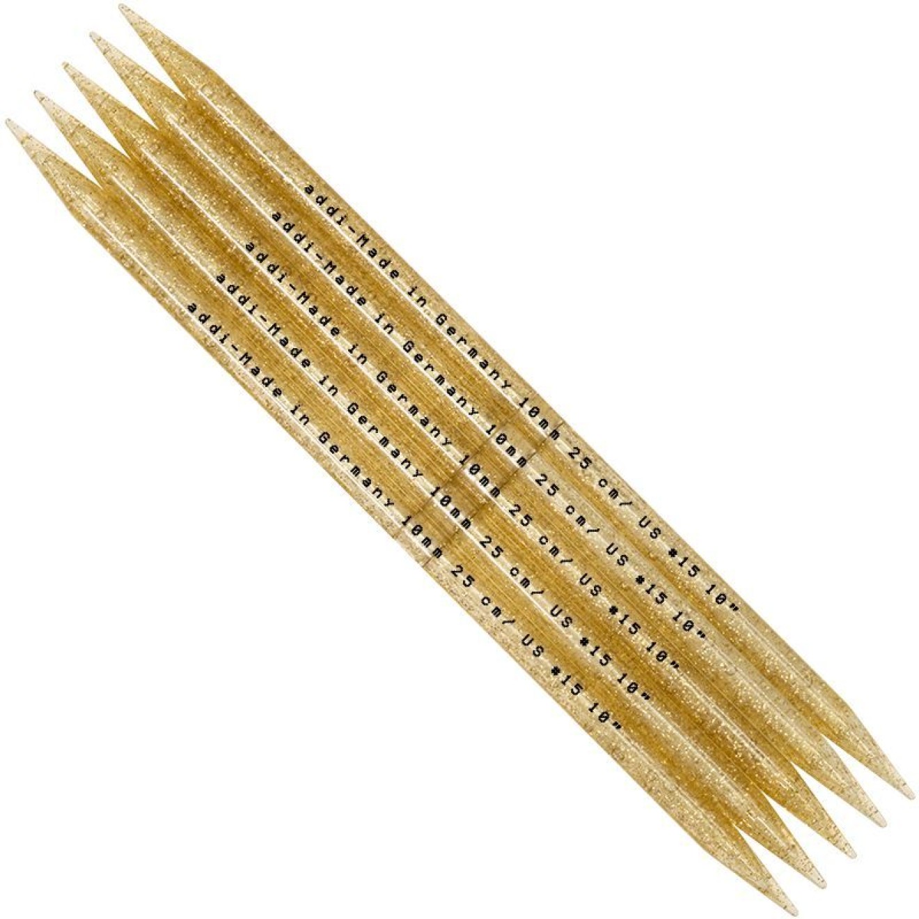 addi чулочные спицы 10,00 mm / 25 cm