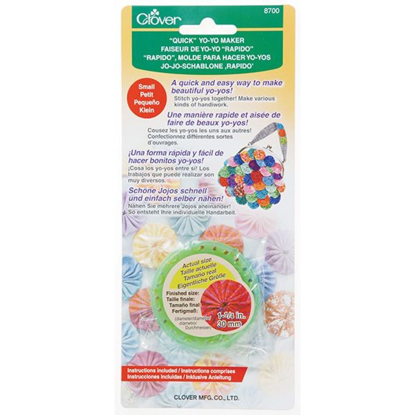 Clover Jo Jo Schablone klein