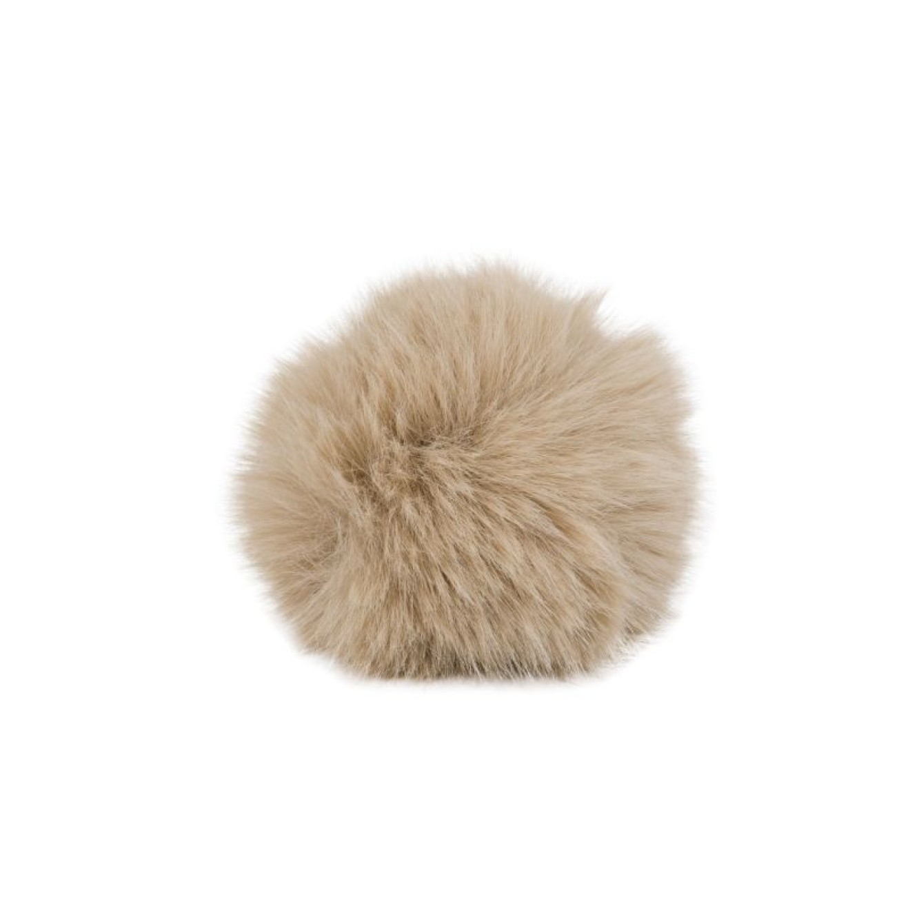 Pro Lana Chinchilla Fell Pompon ca. 14 cm / col.203 beige