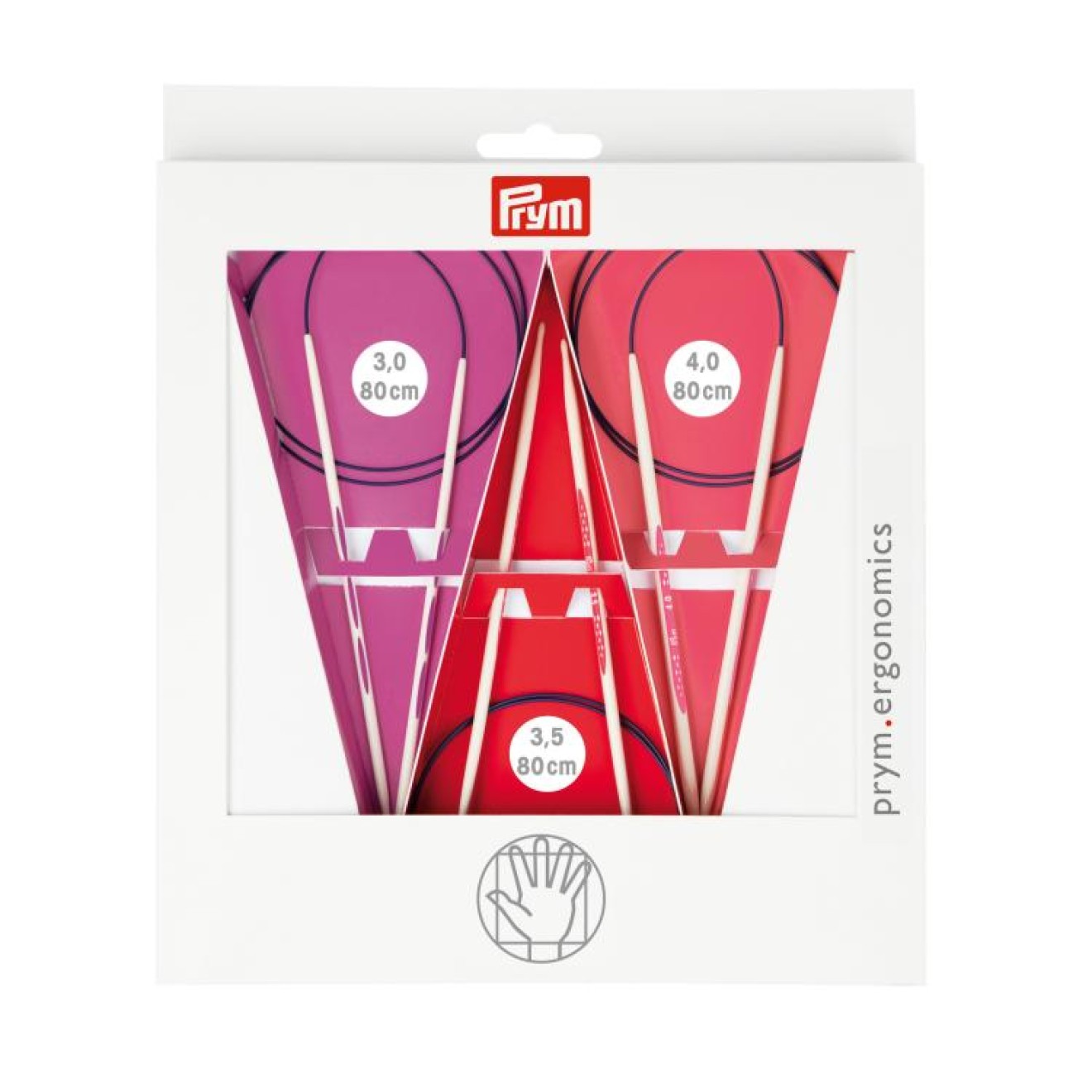 Prym ergonomic circular needle set