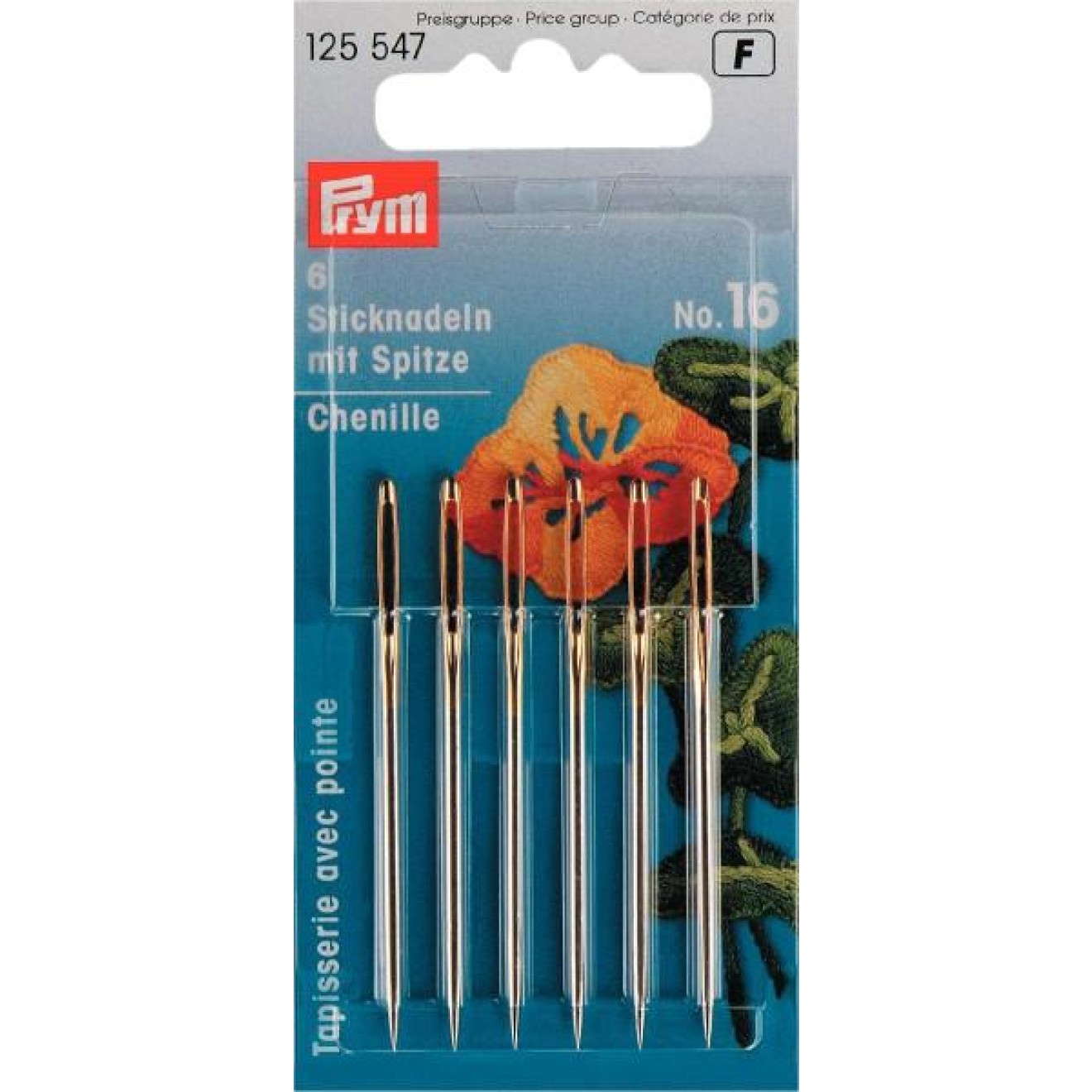 Prym with point hand-embroidery needle