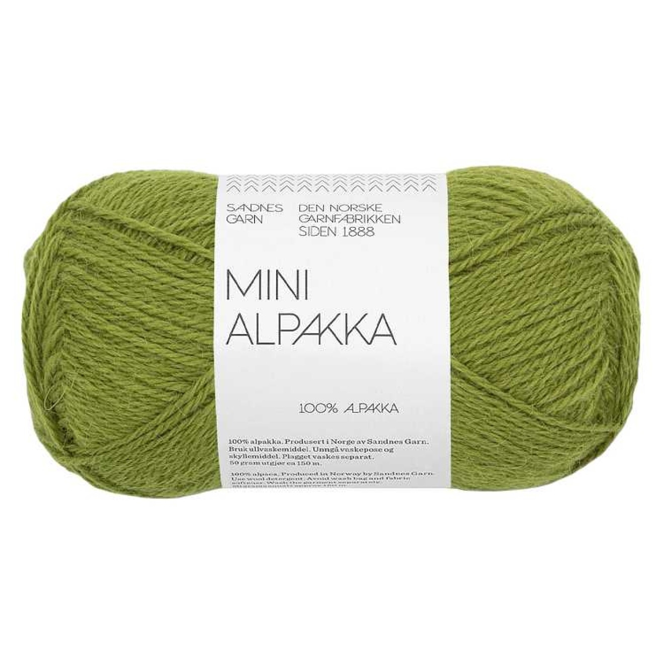 Sandnes Garn Mini Alpakka colour 9564 matcha