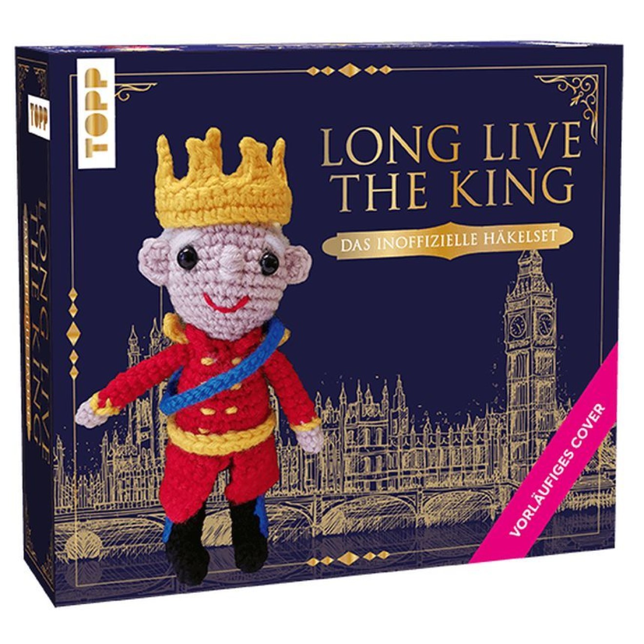 frechverlag crochet set Long live the King