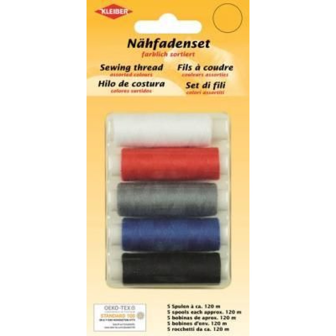 Kleiber Nähfaden-Set colour sortiert