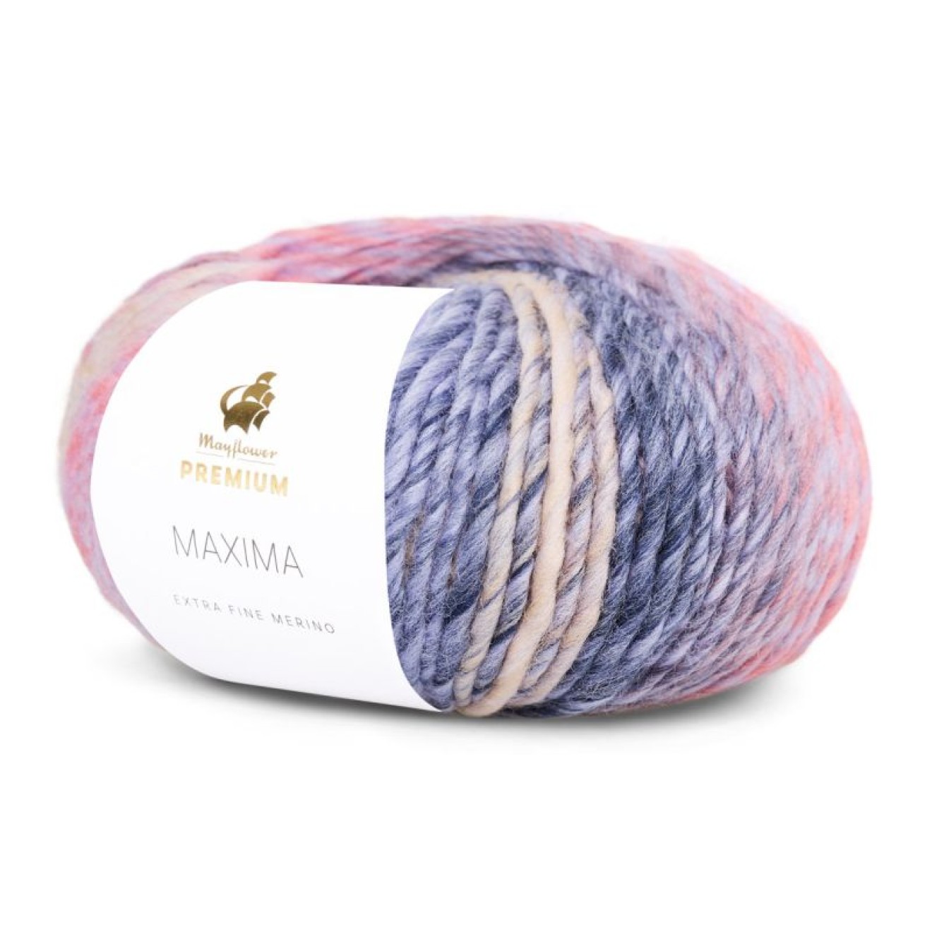 Mayflower Premium Maxima colour 001 light blue/coral/beige/navy blue