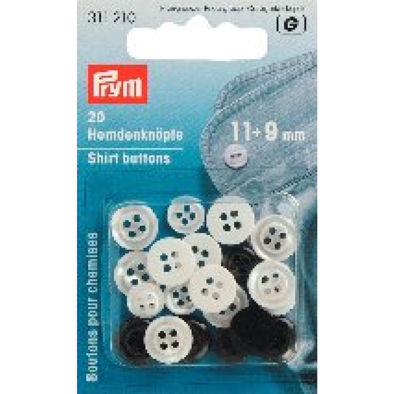 9+11 mm / permutt, anthracite / 20 piece