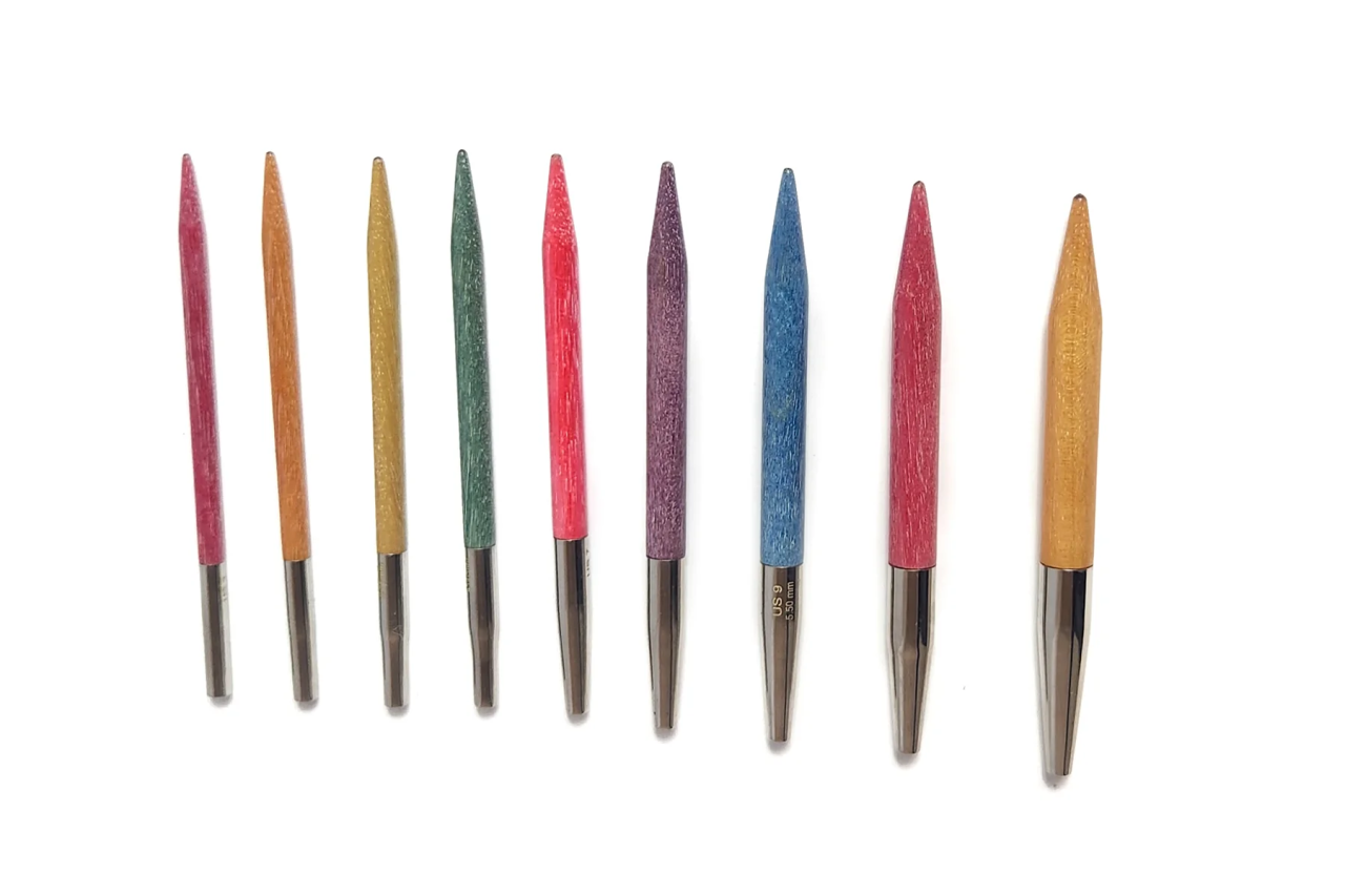 LYKKE embouts d'aiguilles interchangeables Color – 3,75 mm / 9 cm
