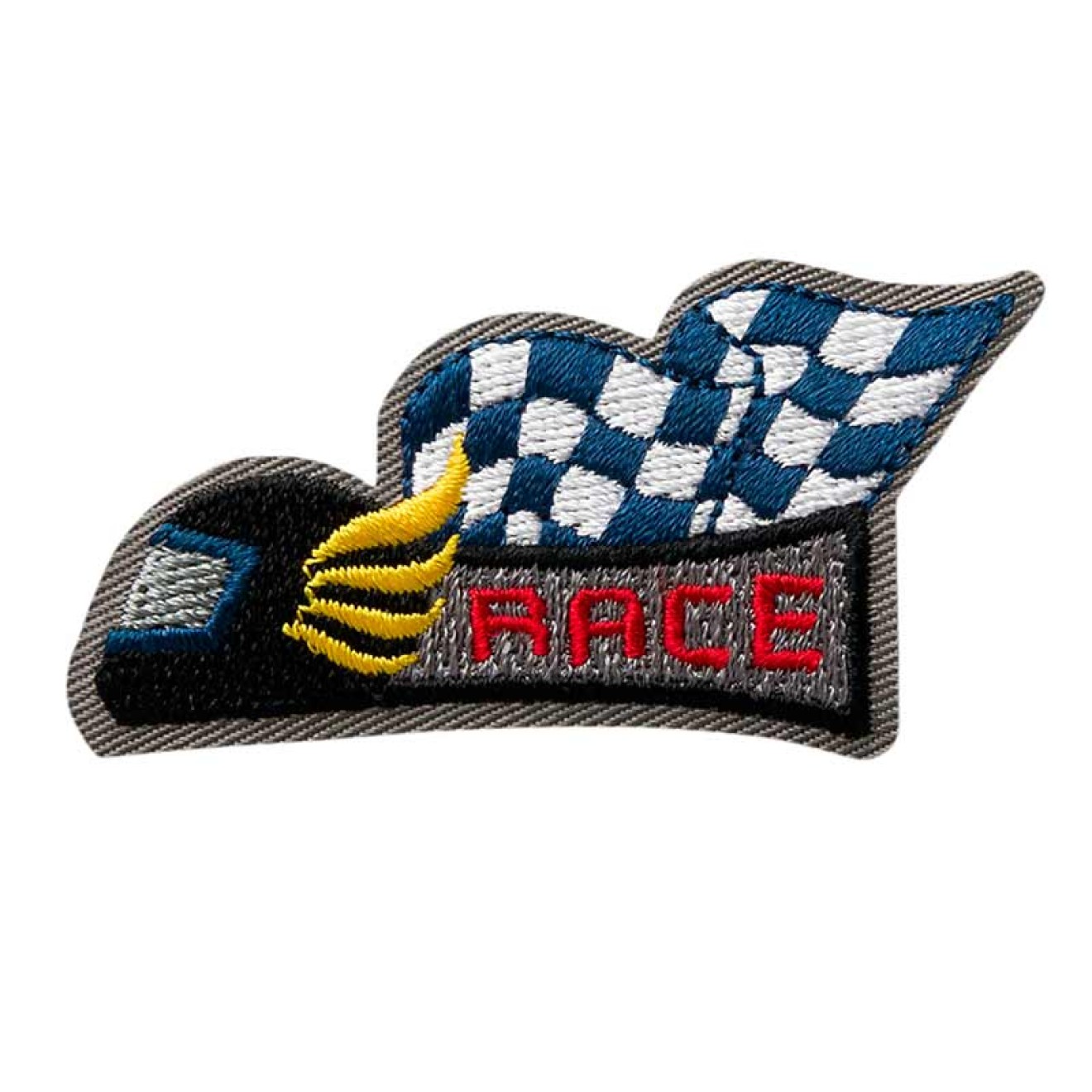 Mono-Quick Applikationen - Teens and Jeans - aufbügelbar Farbe Race Helm