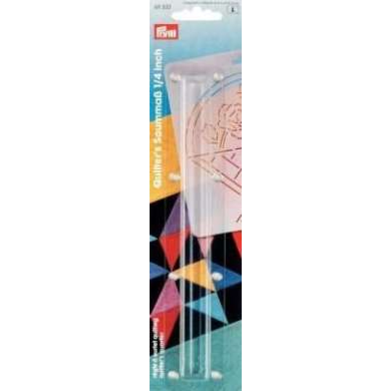 Prym Quilters Saummaß KST clear 1/4x6,7 inch 4x6,7 inch /