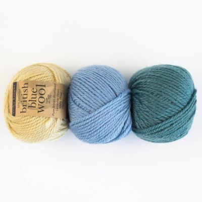 Erika Knight British Blue Wool 25g