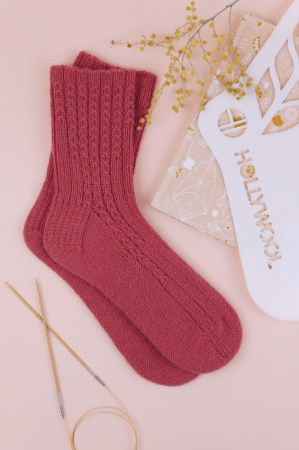 Pattern Socks Waterfall