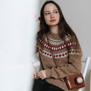 knitting kit - Kit Lopapeysa Sweater Snowberry