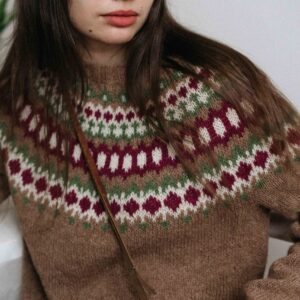 knitting kit - Kit Lopapeysa Sweater Snowberry