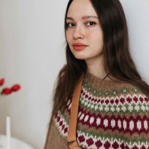 knitting kit - Kit Lopapeysa Sweater Snowberry