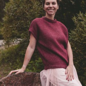 Pattern Vest Darling, knitting, knitting yarn, knitting pattern, knitting kit, yarn alternatives, yarn substitution, pattern download