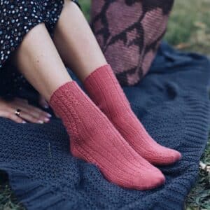 Pattern Socks Waterfall