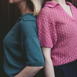 Pattern Polo T-Shirt, knitting, knitting yarn, knitting pattern, knitting kit, yarn alternatives, yarn substitution, pattern download