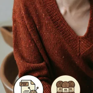 knitting - AKI Sweater Kit