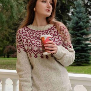 knitting pattern kit - Lopi Semiprecious Kit