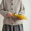 Cardigan Meadow Kit - Main view of oversized cardigan